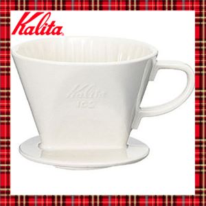 カリタ／Kalita コーヒードリッパー 102ロト 2～4人用 陶器製