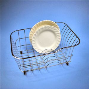 大木製作所 ステンレス 水切りカゴ(中) 型番:K-2