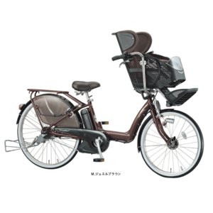 ブリヂストン 電動子供乗せ自転車 アンジェリーノe A26L83 ブラウン