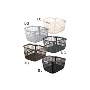 ブリヂストン　後カゴ　スタイリッシュリヤバスケット　RBKST.1A　DG（ダークグレー）