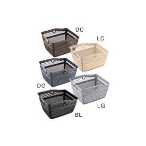 ブリヂストン　後カゴ　スタイリッシュリヤバスケット　RBKST.2A　DC（ダークブラウン）