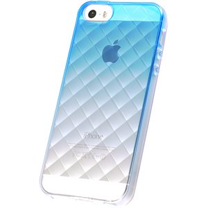 iPhone5/5S用TPUソフトケース　染　ダイヤモンドカット