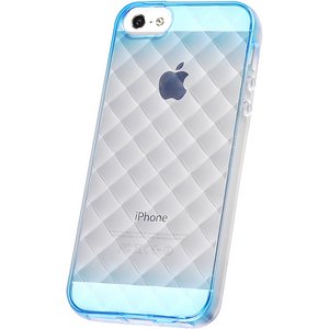 iPhone5/5S用TPUソフトケース 染 ダイヤモンドカット