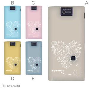 カラーE ハードケース 104SH AQUOS PHONE 対応 カバー ジャケット 携帯ケース 104sh_a04_515a_e