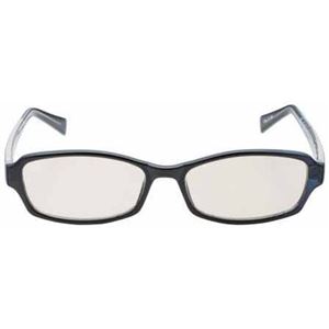 エレコム ブルーライト対策メガネ PC GLASSES ワイドスクエアタイプ ネイビー OG-FBLP04NV