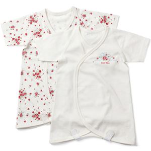 Day’s コンビ肌着 dot&rose 50cm 2枚組