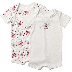 Day’s グレコロンパース dot&rose 80cm 2枚組