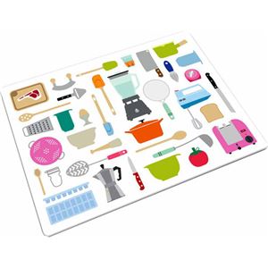 ジョゼフジョゼフ 耐熱強化ガラス マルチキッチンボード スモール型 キッチンツール