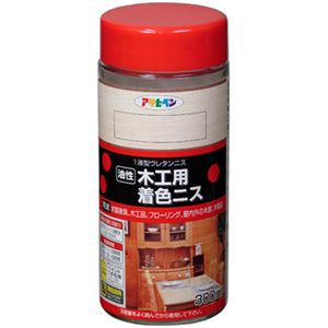 アサヒペン 油性木工用着色ニス ウォルナット 300ml