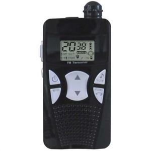 MCO 特定小電力トランシーバー AM/FMラジオ付 TCV-01/BK ブラック