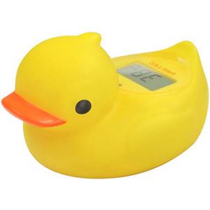 ドリテック デジタル湯温計 「ガーくん」 イエロー O-238YE