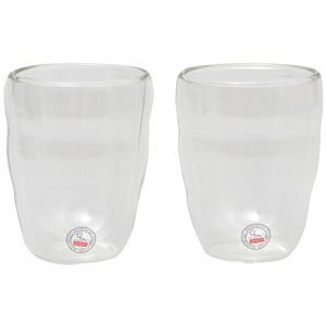 bodum(ボダム) ピラトゥスダブルウォールグラス 0.25L 2個組 クリア 10484-10