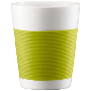 bodum(ボダム) キャンティーンダブルウォールマグ 0.2L 2個組 ライムグリーン 10109-565
