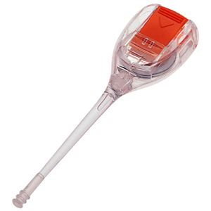 スマイルキッズ しなやかミゾ付きあかりちゃん耳かき AMK-105OR オレンジ×2セット