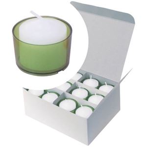 カラークリアカップボーティブ 6H 24個入 グリーン×2セット