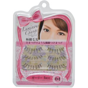ルミナスチェンジ アイラッシュEX LV-04 ガーリーface 3ペア×4セット