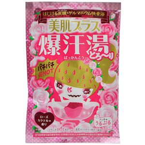 爆汗湯 ゲルマニウム快音浴 美肌プラス ローズカクテルの香り(入浴剤)×12個セット×2セット