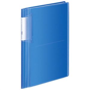 コクヨ フォトアルバム ノビータ A5ワイド 160枚用 透明青×6セット