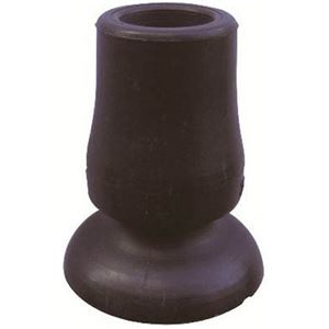 ステッキ用替えゴム 16mm用 DX ブラウン×7セット