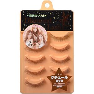 ダイヤモンドラッシュ ヌーディクチュールシリーズ クチュールeye 上まつげ5ペア入り×6セット