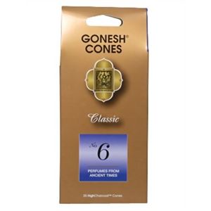 GONESH(ガーネッシュ) インセンス コーン No.6×10セット