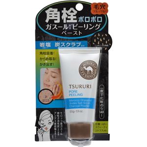 ツルリ 角栓ポロポロガスール配合ピーリングペースト 55g×6セット