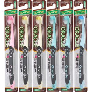 エビス オラクルハブラシ・コンパクト やわらかめ 6本組×3セット