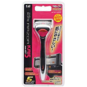 カイレザー KAI5 ダークナイト ホルダー 替刃1個付×3セット