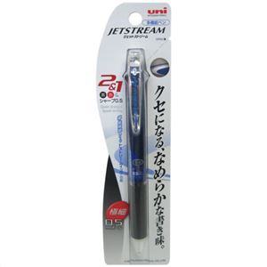 uni 多機能ペン ジェットストリーム 0.5 黒赤&シャープ0.5 ネイビー 台紙つき×8セット