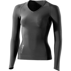 SKINS(スキンズ) RY400 ウィメンズ ロングスリーブトップ グラファイト B48039005D GRP L