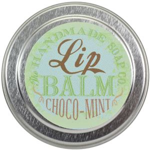 ハンドメイドソープ リップバーム チョコミント15g×4セット