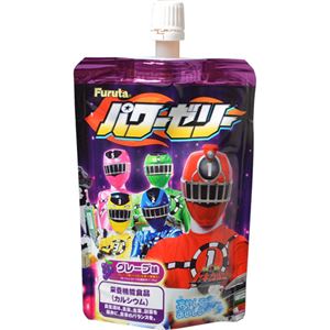 【ケース販売】フルタ トッキュウジャーパワーゼリー 130g×6袋×14セット