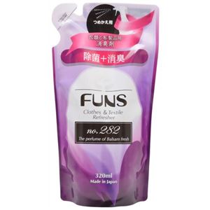 ファンス リッチ 消臭剤 no.282 つめかえ用 320ml×17セット