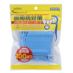 （まとめ買い）まいにちフロスN 100本×7セット