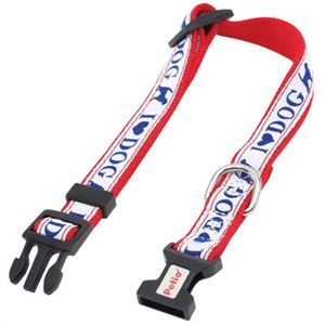 （まとめ買い）ペティオ リトルエンジェル ラブドッグカラー S ホワイト×9セット