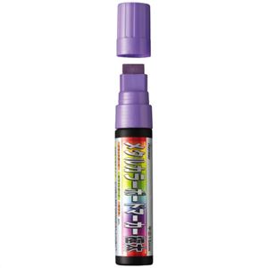 （まとめ買い）メタルカラーボードマーカー 極太 LBM501V バイオレット×7セット