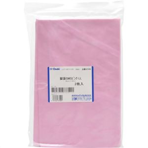 (まとめ買い)脚袋SMS ピンク LL 2枚入×14セット