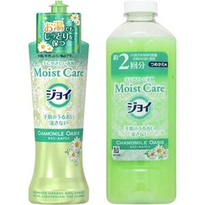 （まとめ買い）【数量限定】ジョイ モイストケア カモミールオアシスの香り 本体250ml+つめかえ用400ml×16セット