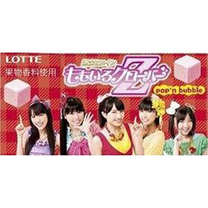 （まとめ買い）【在庫限り】ロッテ ポップンバブル ももクロ 赤 10粒×9個×12セット