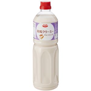 （まとめ買い）SSK 和風クリーミードレッシング 1000ml×30セット