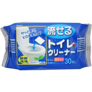 （まとめ買い）流せるトイレクリーナー 厚手 30枚入×29セット