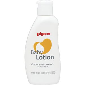 (まとめ買い)ピジョン ベビーミルクローション しっとりすべすべ 300ml×5セット
