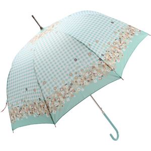 （まとめ買い）ブランドガールズアンブレラ OLIVE des OLIVE サックス 60cm×2セット