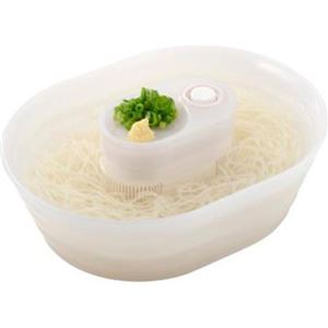 （まとめ買い）グリーンハウス ミニ流しそうめん器 GH-SOMENA-WH ホワイト×2セット