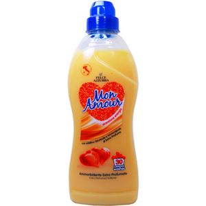 （まとめ買い）モナムール 柔軟剤 オレンジエナジー 750ml×4セット