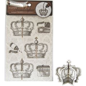 (まとめ買い)ペーパーアロマディフューザー アンテーククラウン×8セット