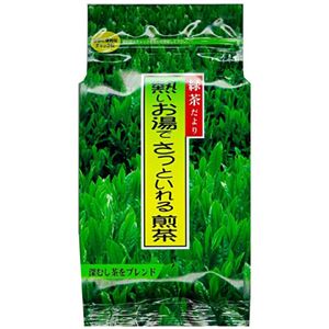 (まとめ買い)寿老園 緑茶だより 熱いお湯でさっといれる煎茶 200g×8セット
