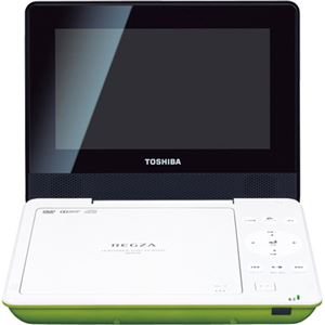 東芝 ポータブルDVDプレーヤー SD-P77SG グリーン