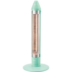 （まとめ買い）コイズミ グラファイトヒーター グリーン KKS-0643G×4セット