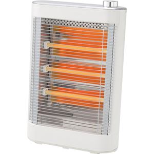 （まとめ買い）コイズミ 電気ストーブ ホワイト KEH-0943W×3セット
